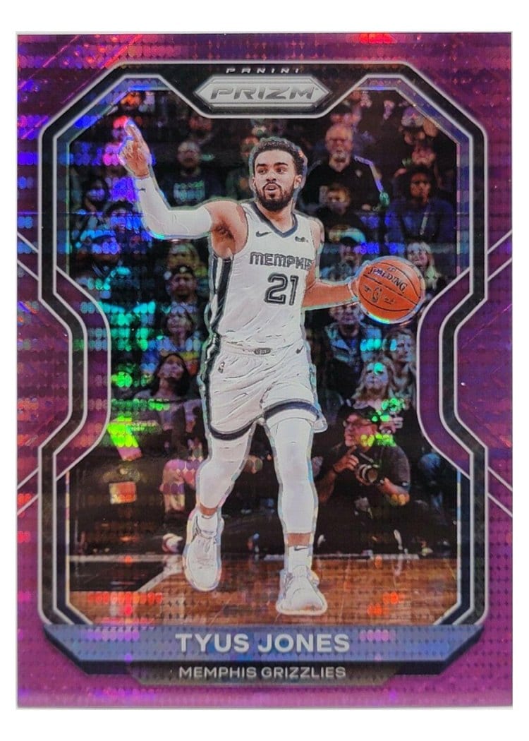 2020-21 Panini Prizm Base Set Tyus Jones #21 card