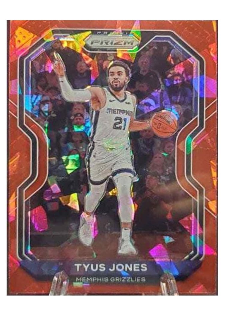 2020-21 Panini Prizm Base Set Tyus Jones #21 card