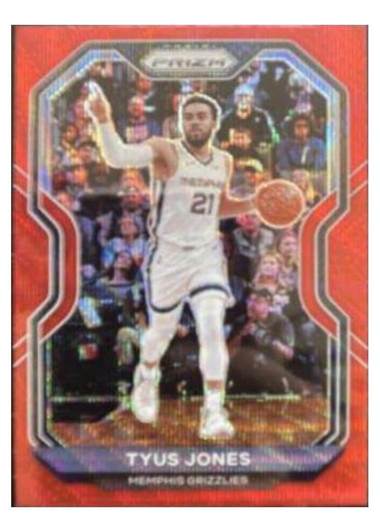 2020-21 Panini Prizm Base Set Tyus Jones #21 card