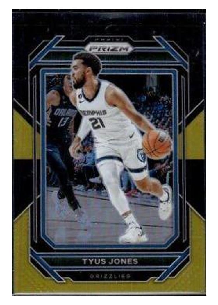 2022-23 Panini Prizm Base Set Tyus Jones #212 card
