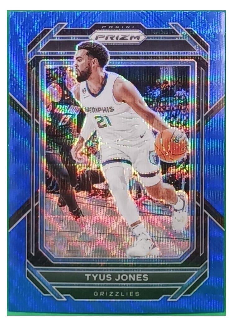 2022-23 Panini Prizm Base Set Tyus Jones #212 card