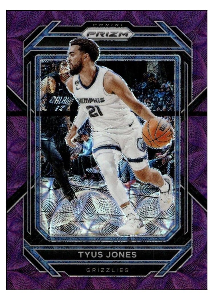 2022-23 Panini Prizm Base Set Tyus Jones #212 card