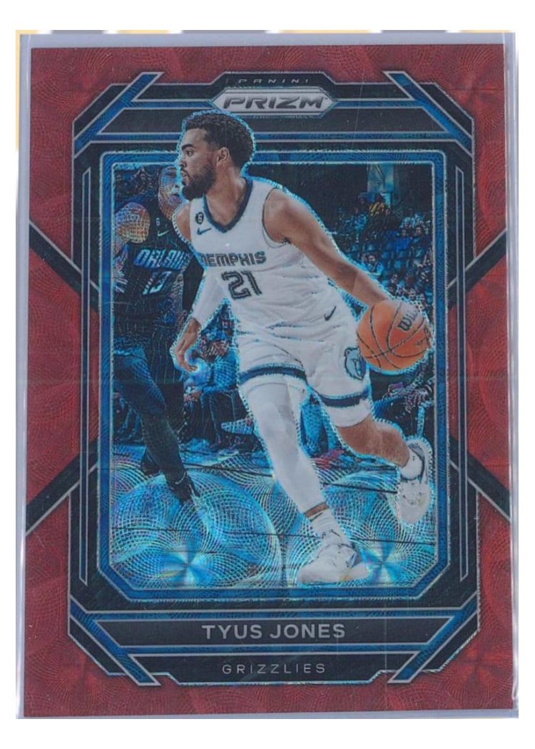 2022-23 Panini Prizm Base Set Tyus Jones #212 card
