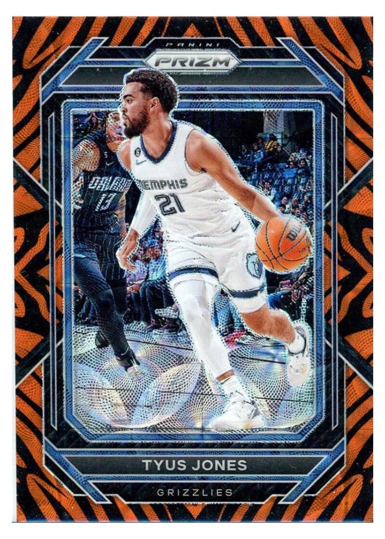 2022-23 Panini Prizm Base Set Tyus Jones #212 card