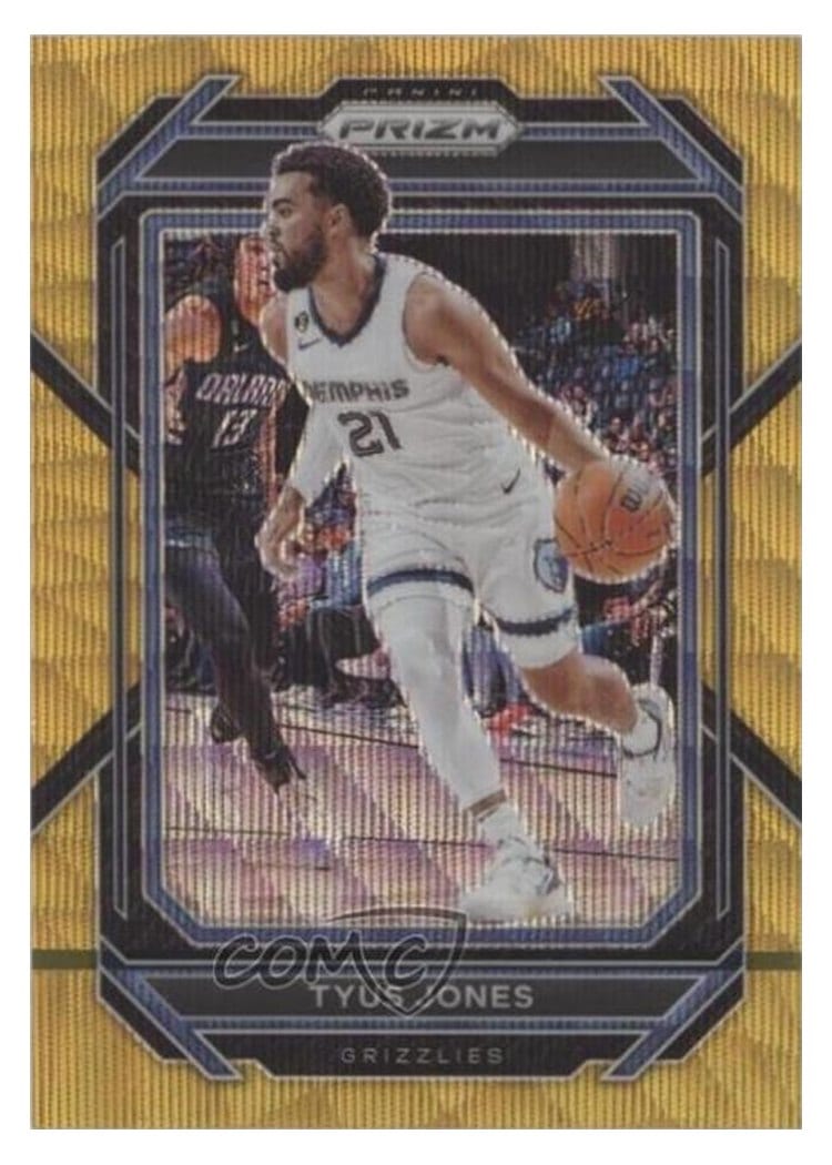 2022-23 Panini Prizm Base Set Tyus Jones #212 card