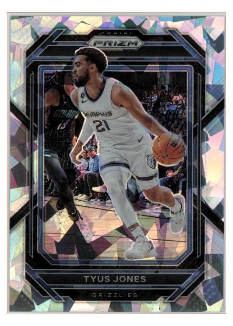 2022-23 Panini Prizm Base Set Tyus Jones #212 card