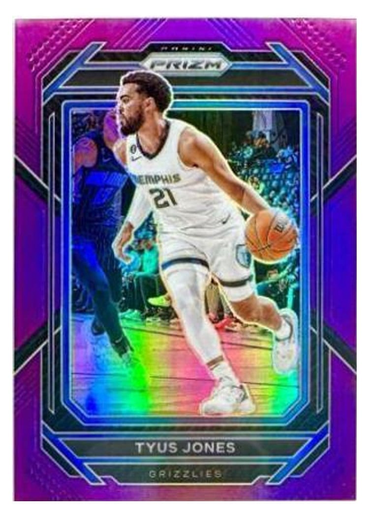 2022-23 Panini Prizm Base Set Tyus Jones #212 card