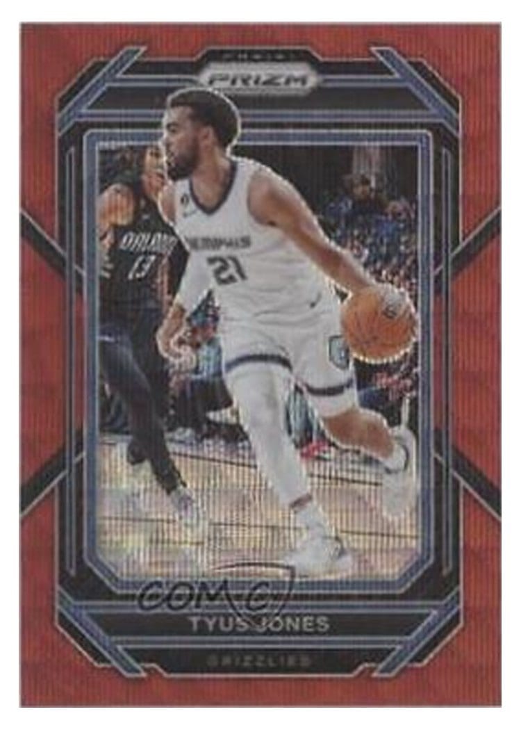 2022-23 Panini Prizm Base Set Tyus Jones #212 card