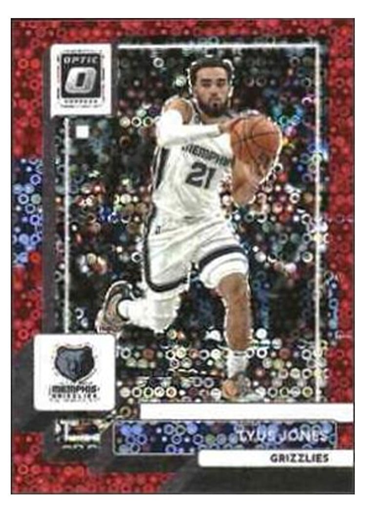 2022 Panini Donruss Optic Tyus Jones #184 card