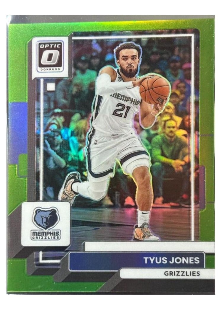 2022 Panini Donruss Optic Tyus Jones #184 card