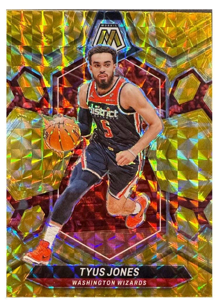 2023-24 Panini Mosaic Base Set Tyus Jones #176 card