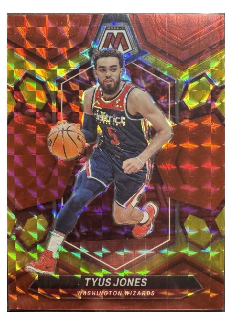 2023-24 Panini Mosaic Base Set Tyus Jones #176 card