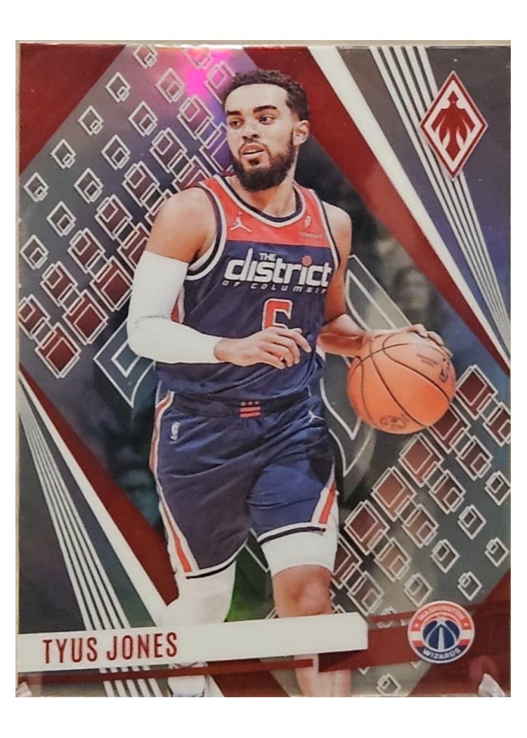 2023-24 Panini Phoenix Base Set Tyus Jones Silver #12 card