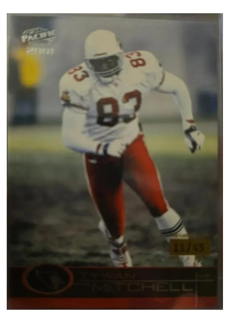 2001 Pacific Tywan Mitchell #9 card