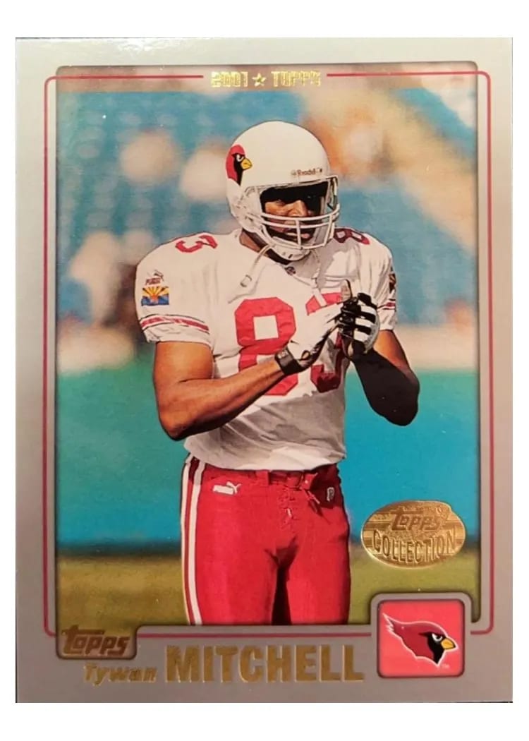 2001 Topps Tywan Mitchell #62 card