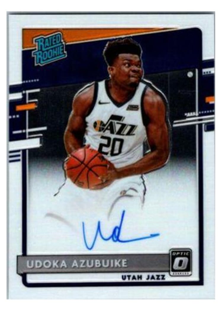 2020-21 Donruss Optic Base Set Udoka Azubuike #177 card