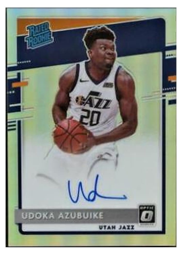 2020-21 Donruss Optic Base Set Udoka Azubuike #177 card