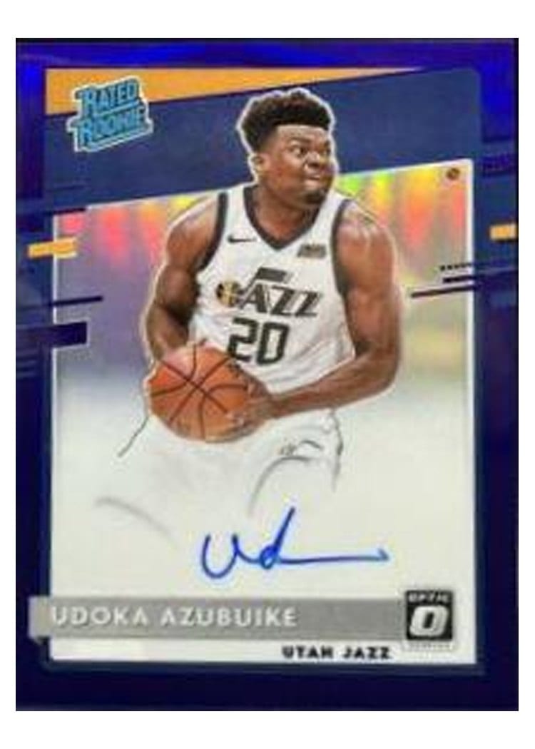 2020-21 Donruss Optic Base Set Udoka Azubuike #177 card