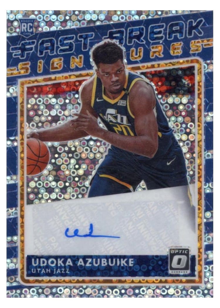 2020-21 Donruss Optic Base Set Udoka Azubuike #177 card