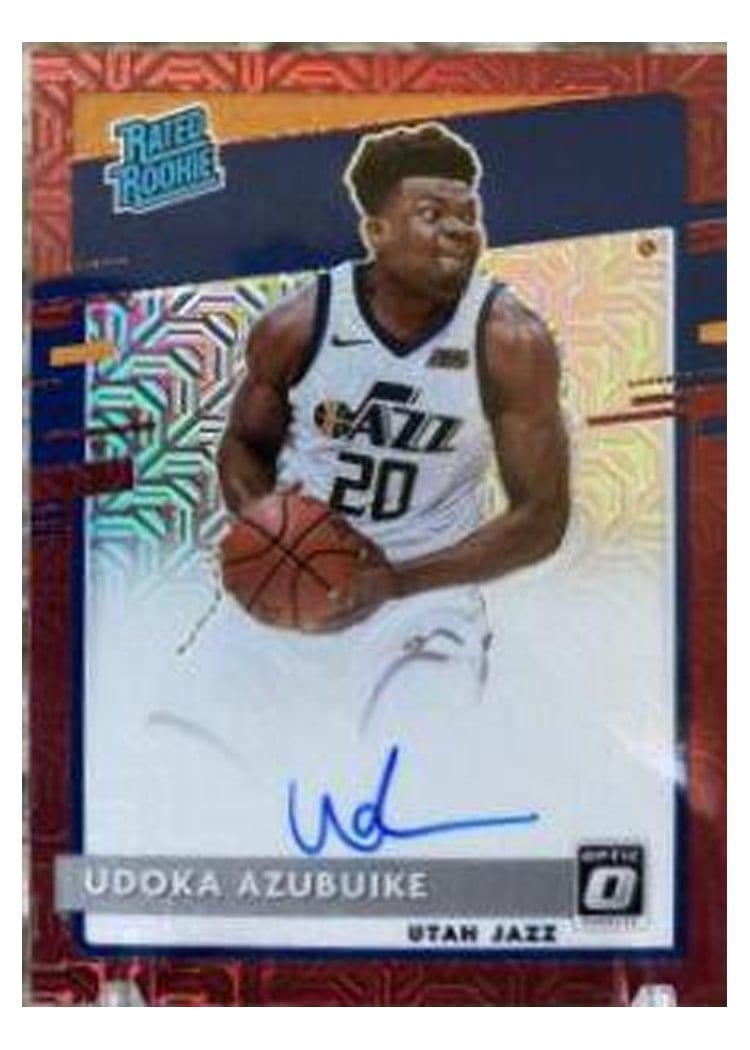 2020-21 Donruss Optic Base Set Udoka Azubuike #177 card