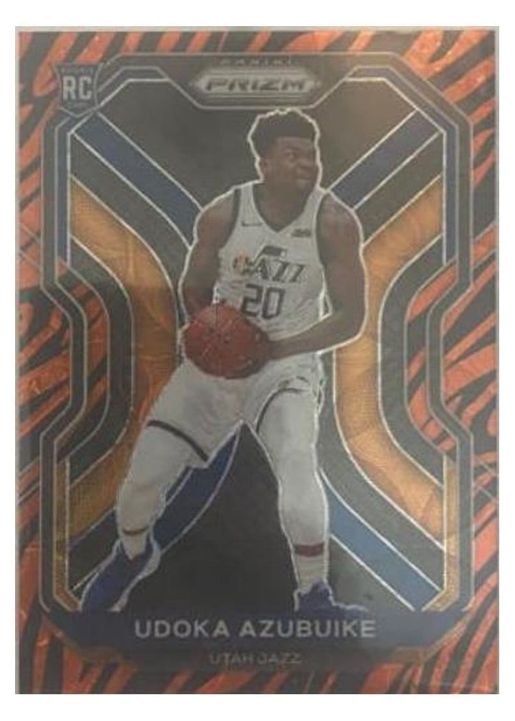 2020-21 Panini Prizm Base Set Udoka Azubuike #267 card