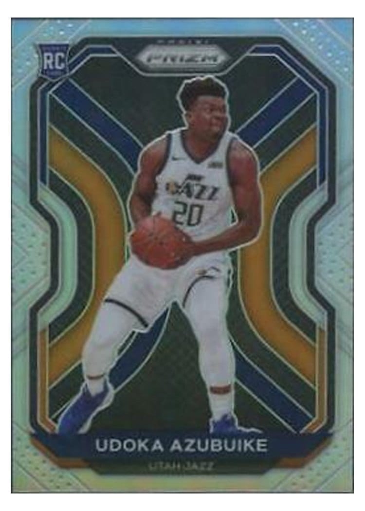 2020-21 Panini Prizm Base Set Udoka Azubuike #267 card