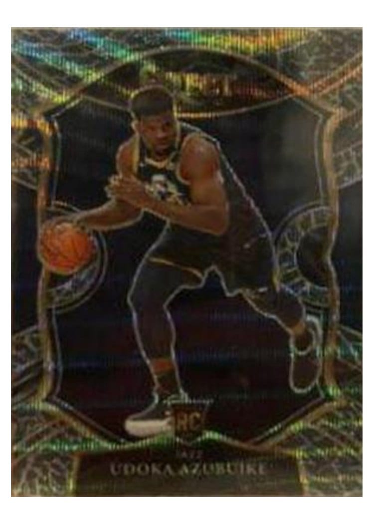 2020-21 Panini Select Base Set Udoka Azubuike #87 card