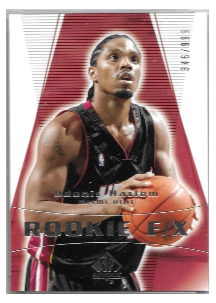 2003 SP Authentic Udonis Haslem #138 card