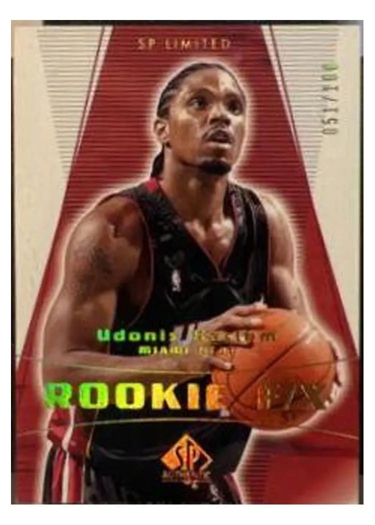 2003 SP Authentic Udonis Haslem #138 card