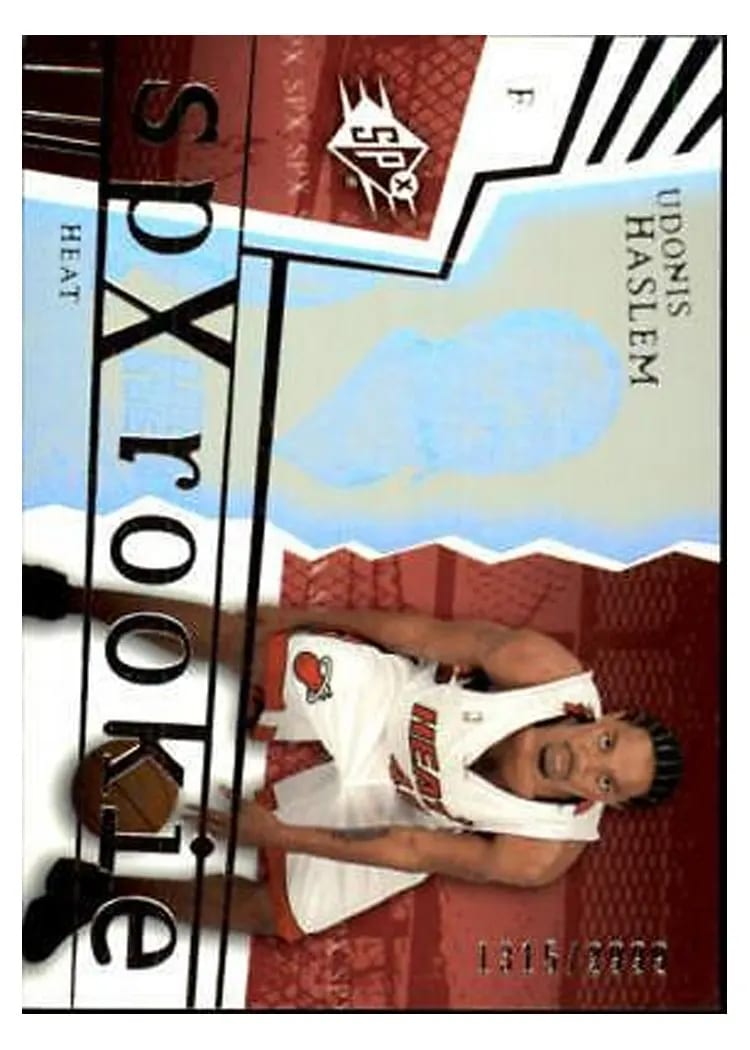 2003 Spx Udonis Haslem #149 card