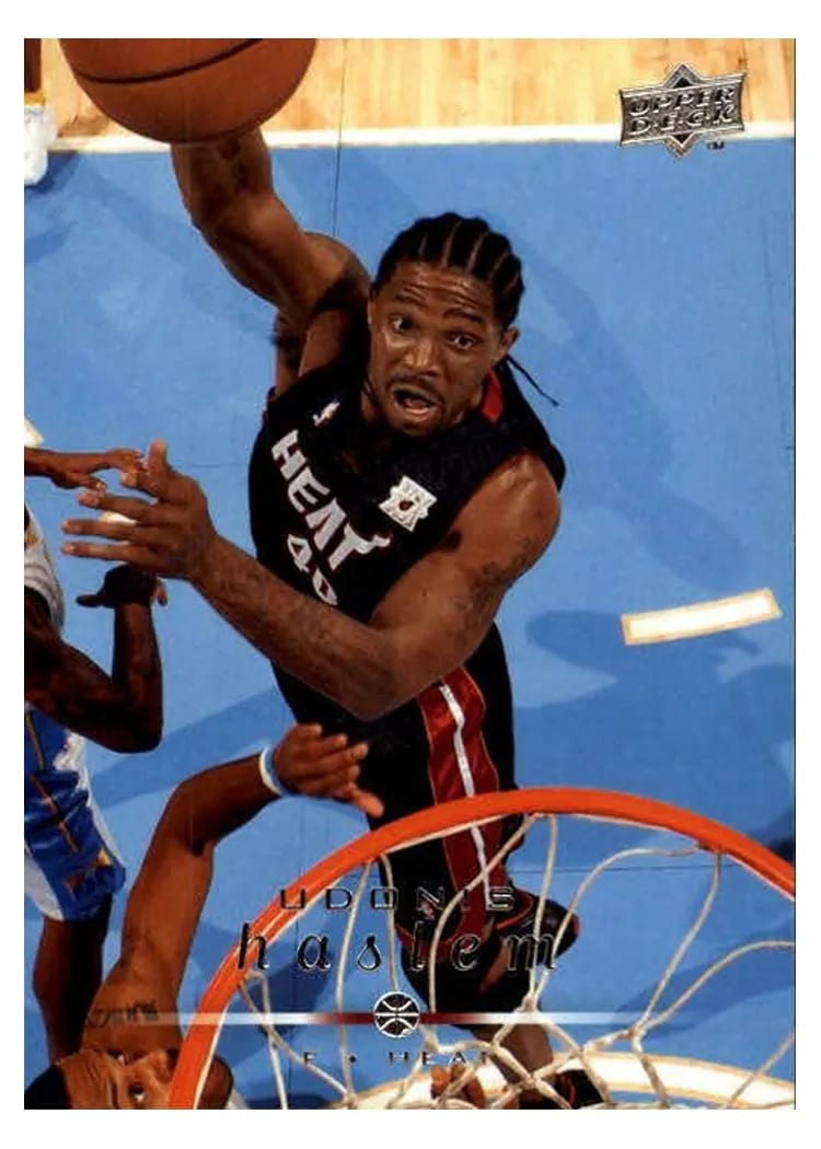2008 Upper Deck Udonis Haslem #99 card
