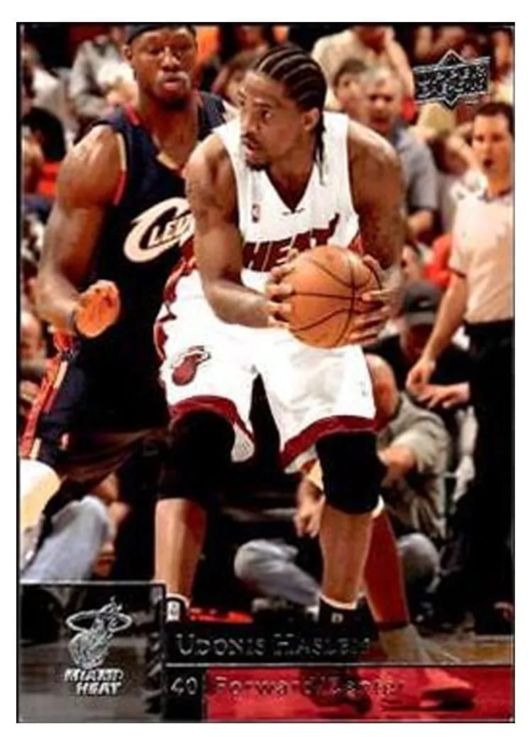 2009 Upper Deck Udonis Haslem #97 card