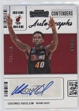 2021 Panini Contenders Contenders Autographs Udonis Haslem #CA-UHS card