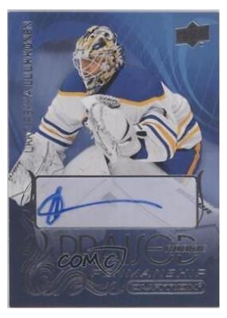 2021-22 Upper Deck Ovation Praised Rookie Penmanship Ukko-Pekka Luukkonen #PRP-UL card