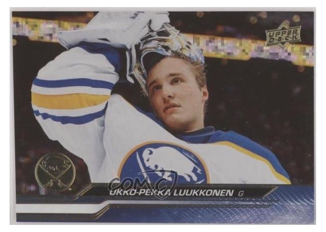 2023-24 Upper Deck Base Set Ukko-Pekka Luukkonen #23 card