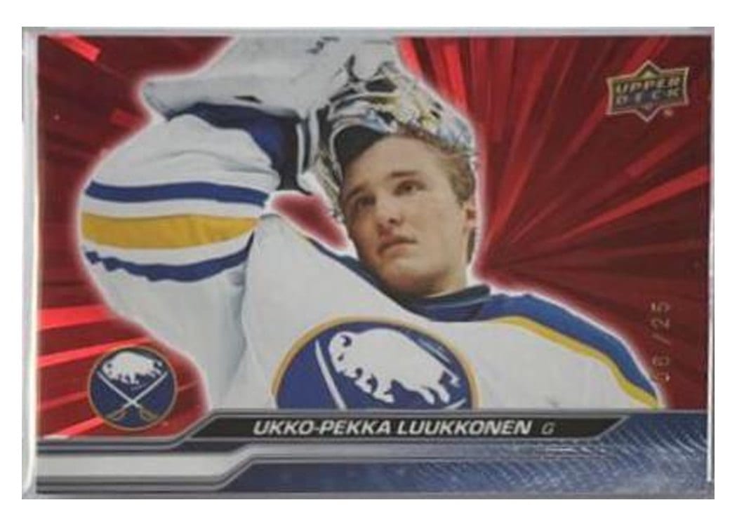2023-24 Upper Deck Base Set Ukko-Pekka Luukkonen #23 card