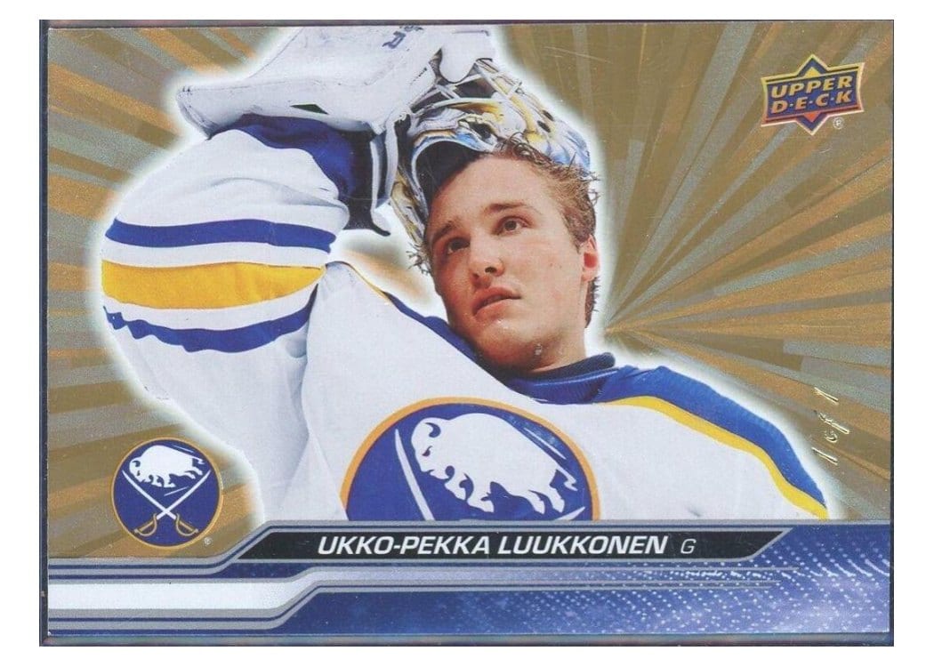2023-24 Upper Deck Base Set Ukko-Pekka Luukkonen #23 card