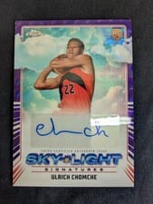 2024-25 Topps Chrome Sky-Light Signatures Ulrich Chomche #SLS-UCH card