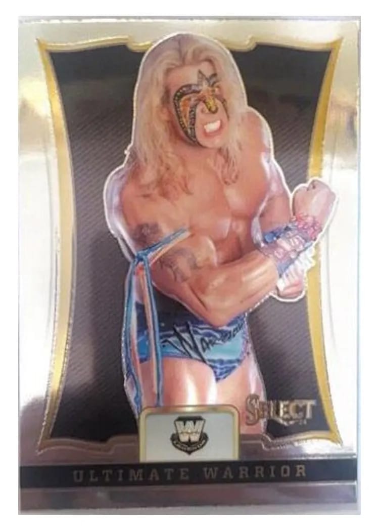 2024 Panini Select WWE Throwback Ultimate Warrior #6 card