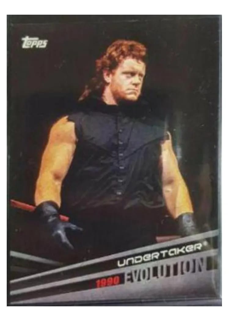 2018 Topps WWE Evolution Undertaker #E-45 card