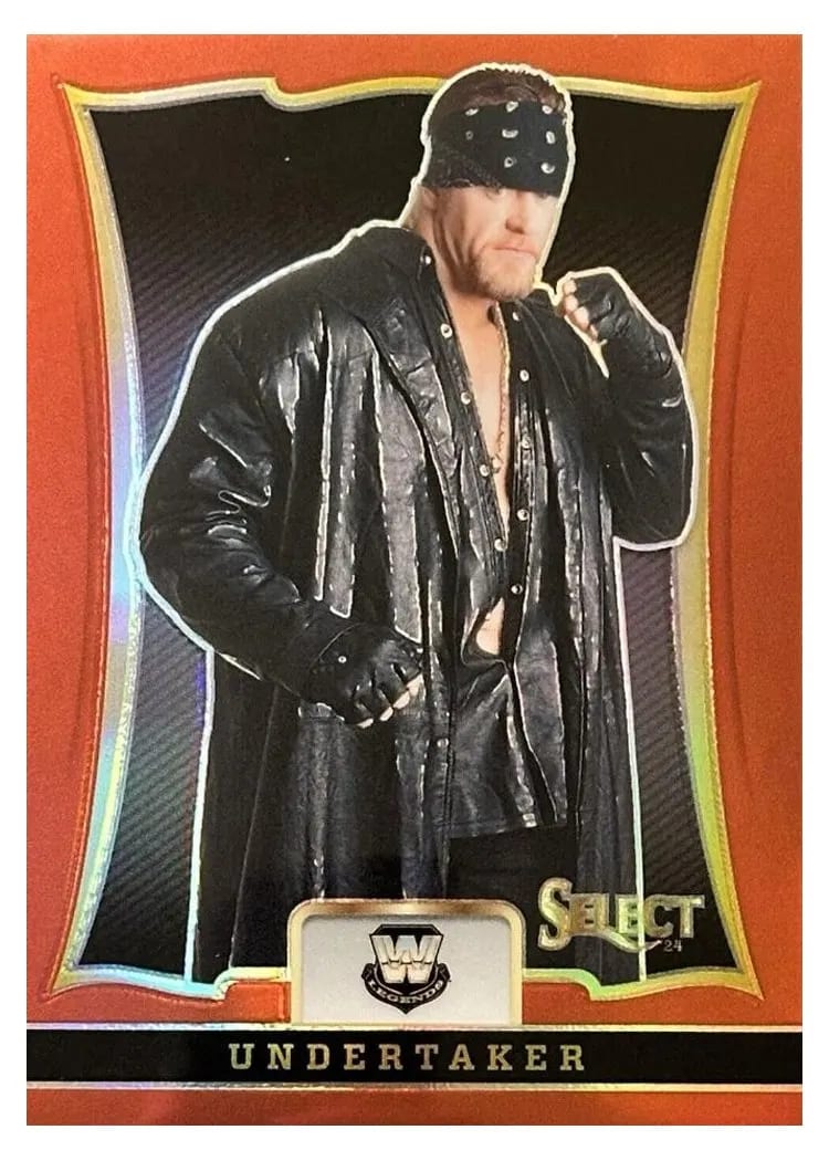 2024 Panini Select WWE Throwback Undertaker #22 card
