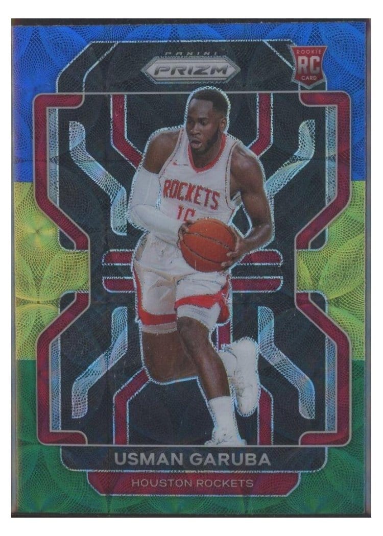 2021-22 Panini Prizm Base Set Usman Garuba #321 card