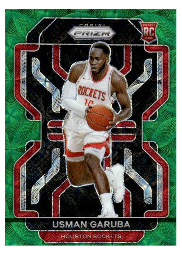 2021-22 Panini Prizm Base Set Usman Garuba #321 card