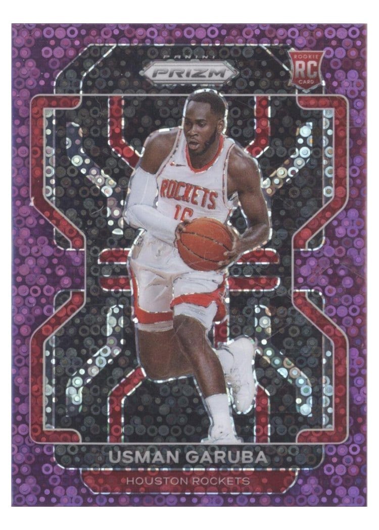 2021-22 Panini Prizm Base Set Usman Garuba #321 card