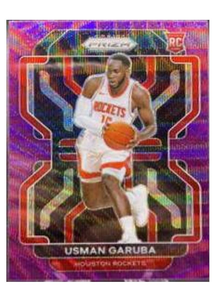 2021-22 Panini Prizm Base Set Usman Garuba #321 card