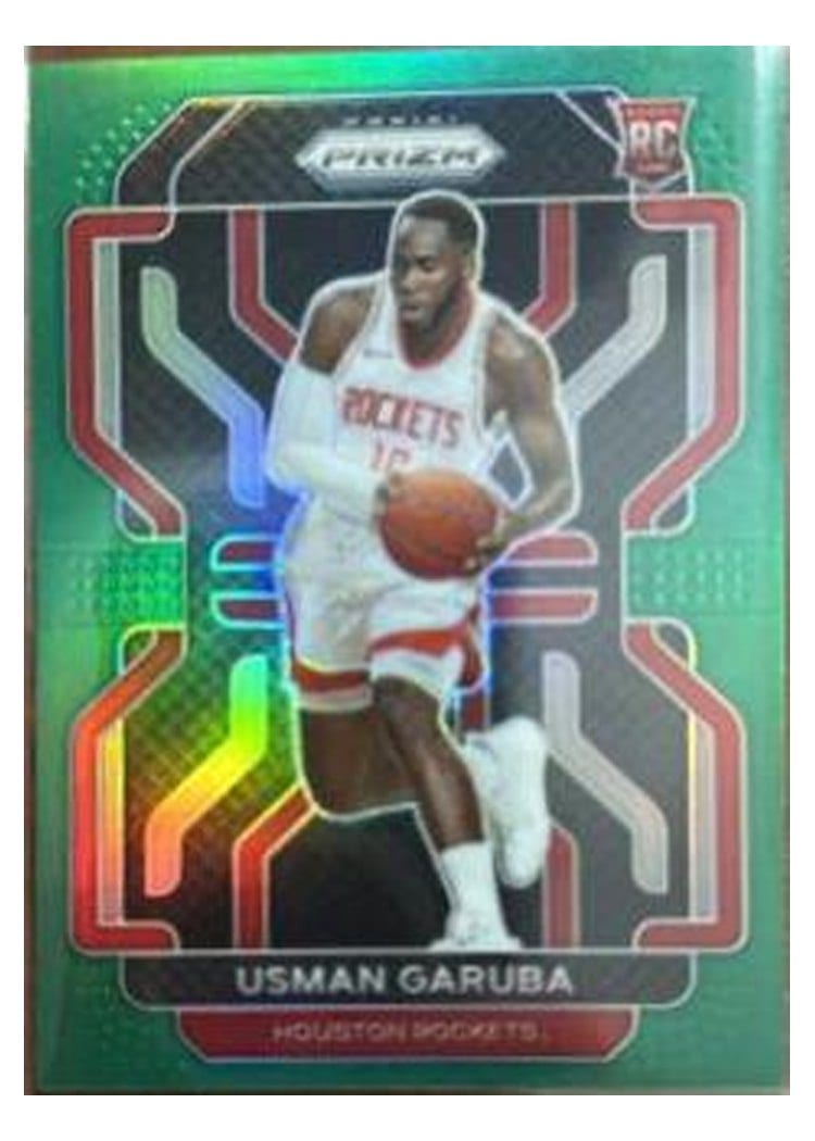 2021-22 Panini Prizm Base Set Usman Garuba #321 card