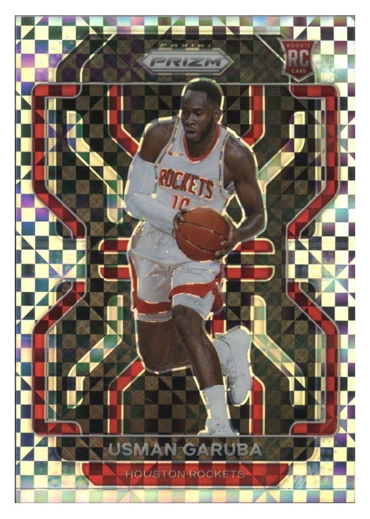 2021-22 Panini Prizm Base Set Usman Garuba #321 card