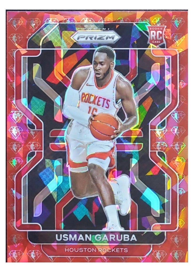 2021-22 Panini Prizm Base Set Usman Garuba #321 card