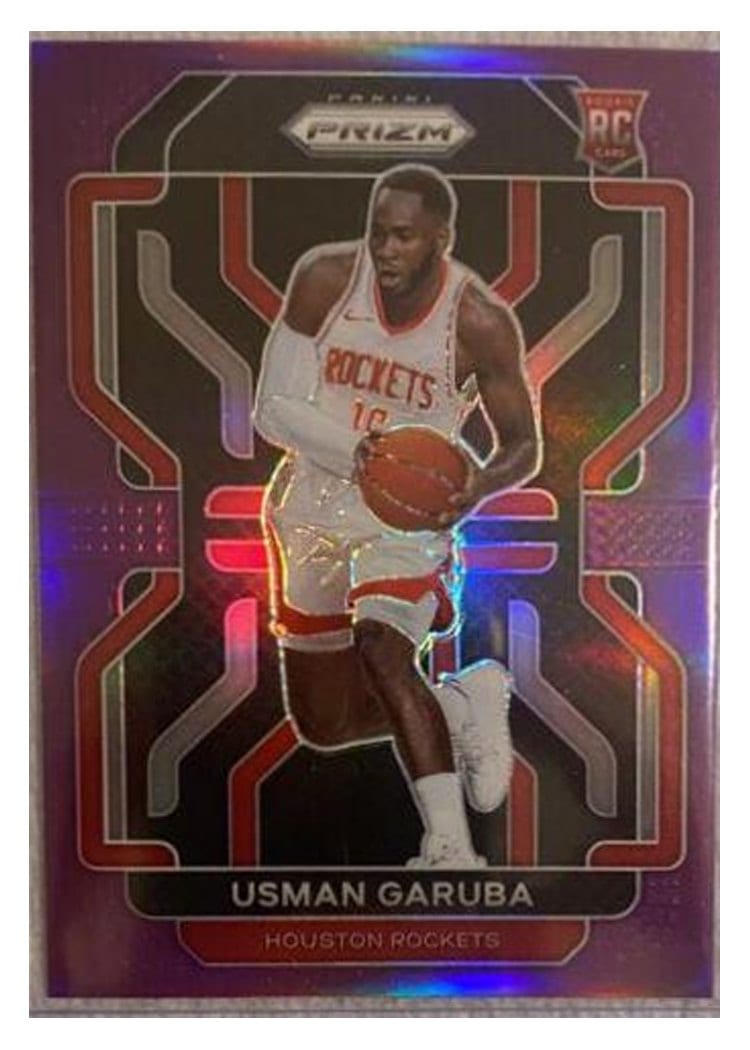 2021-22 Panini Prizm Base Set Usman Garuba #321 card