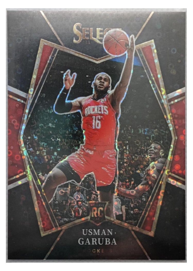 2021-22 Panini Select Base Set Usman Garuba #161 card